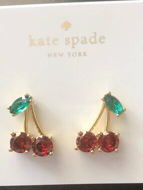 Kate Spade Cherry Earrings
